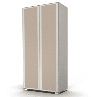 Hinged door cabinet with sound doors (2)