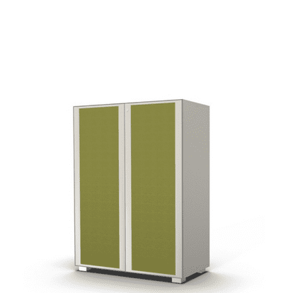 Hinged door cabinet with sound doors (4)