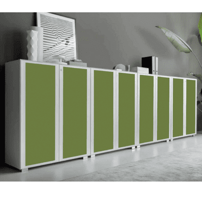 Hinged door cabinet with sound doors (9)